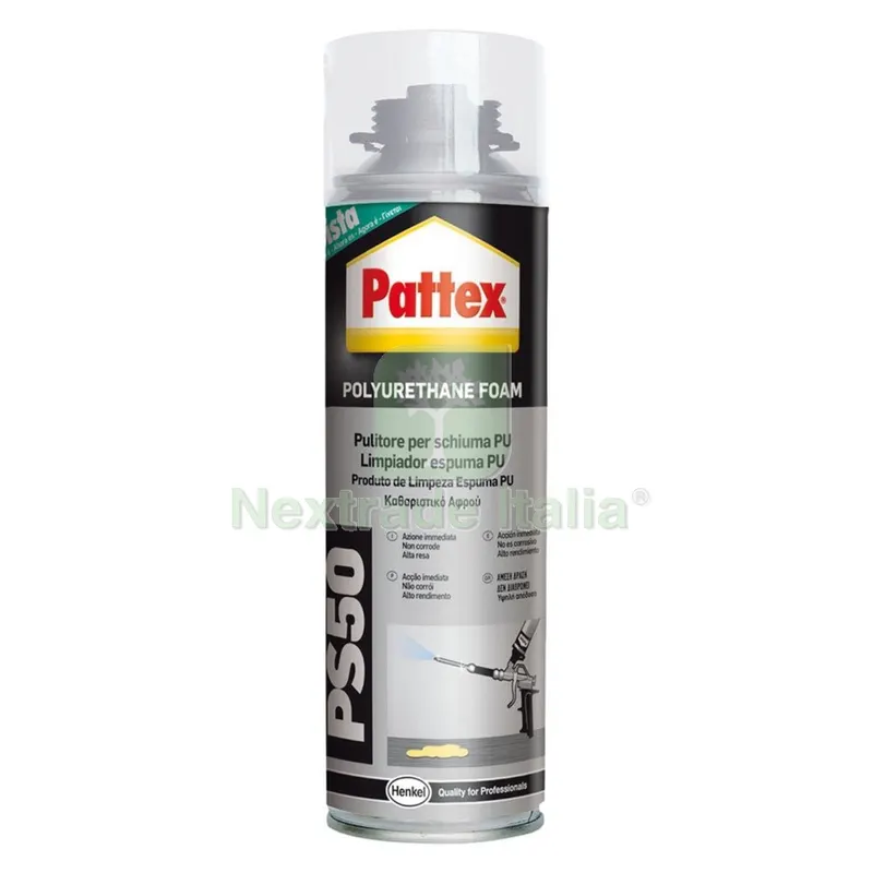 Pulitore per Schiuma Poliuretanica 'PU Solvent' ml 500 — Adesivi e sigillanti — rif. FERX.900810NLM Pulitore per Schiuma Poliuretanica 'PU Solvent' ml 500 — Adesivi e sigillanti — rif. FERX.900810NLM