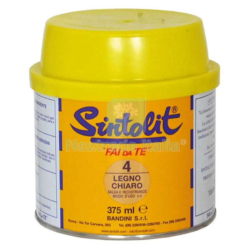 SINTOLIT LEGNO CHIARO/SCURO 'FAI DA TE' ml 375 - legno chiaro/scuro — Stucchi e rasanti — rif. FERX.900606NLM