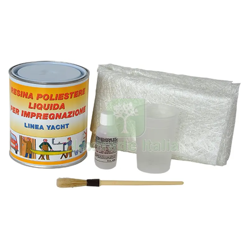 KIT RIPARAZIONE FIBRORESINA ml 750 — Adesivi e sigillanti — rif. FERX.900648NLM KIT RIPARAZIONE FIBRORESINA ml 750 — Adesivi e sigillanti — rif. FERX.900648NLM
