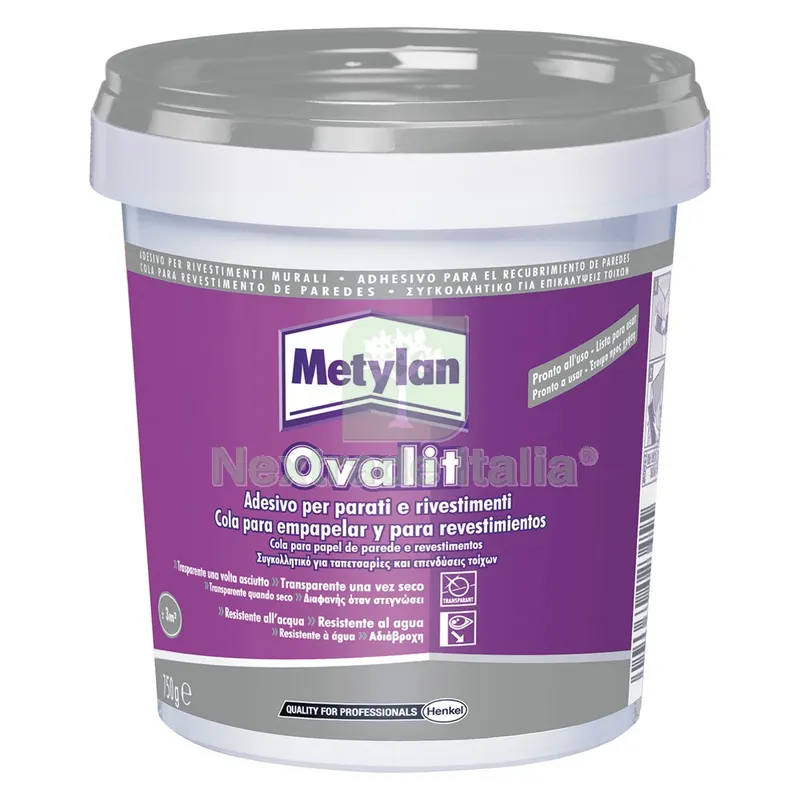 METYLAN OVALIT gr. 750 — Adesivi e sigillanti — rif. FERX.9000121NLM