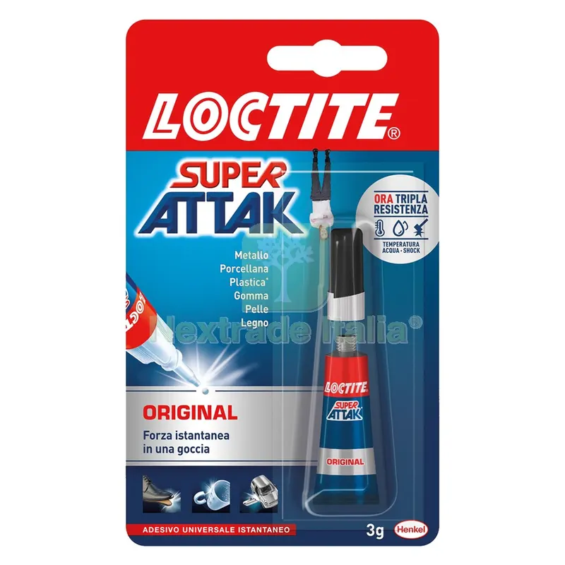 24PZ SUPER ATTAK 'ORIGINAL' gr. 3 — Adesivi e sigillanti — rif. FERX.900120NLM 24PZ SUPER ATTAK 'ORIGINAL' gr. 3 — Adesivi e sigillanti — rif. FERX.900120NLM