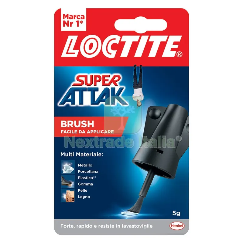 12PZ Super Attak 'brush' gr. 5 - 'Brush New' — Adesivi e sigillanti — rif. FERX.9001464NLM 12PZ Super Attak 'brush' gr. 5 - 'Brush New' — Adesivi e sigillanti — rif. FERX.9001464NLM