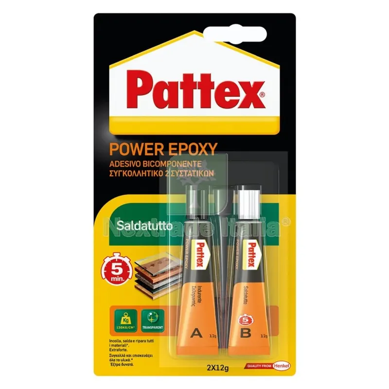 6PZ Pattex Adesivo Saldatutto gr. 24 — Adesivi e sigillanti — rif. FERX.9000560NLM 6PZ Pattex Adesivo Saldatutto gr. 24 — Adesivi e sigillanti — rif. FERX.9000560NLM
