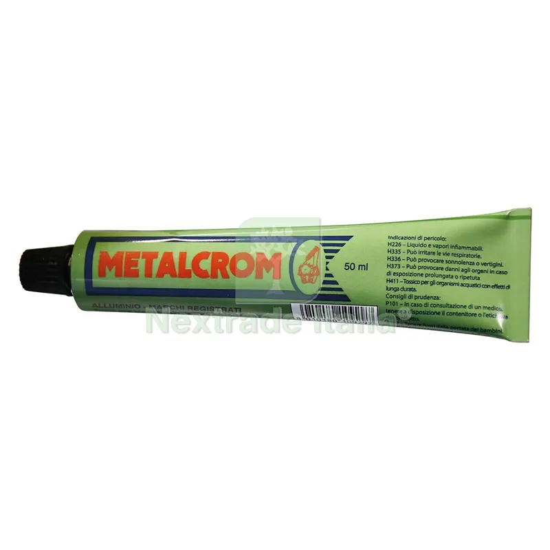 20PZ LUCIDANTE IN PASTA PER METALLI 'METALCROM' finitura alluminio — Tonalizzatori e finiture legno — rif. FERX.9064280NLM