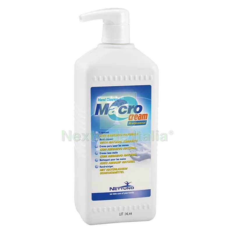 LAVAMANI IN CREMA 'MACROCREAM' ml 1000 — Sgrassanti e detergenti pittura — rif. FERX.900728NLM