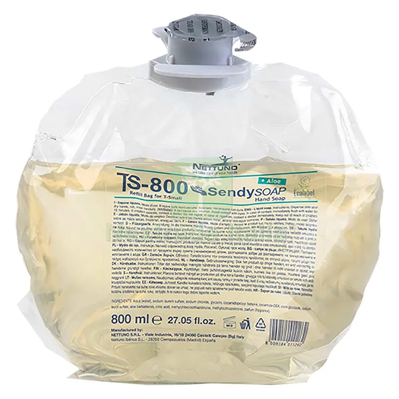 6PZ SAPONE LIQUIDO 'SENDY SOAP' T-S800 ml 800 — Scarichi e sifoni — rif. FERX.9007270NLM
