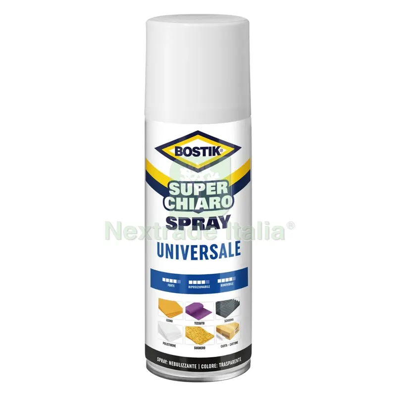 COLLA UNIVERSALE SPRAY 'SUPERCHIARO' ml. 500 — Adesivi e sigillanti — rif. FERX.9120020NLM