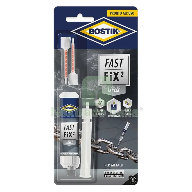 Adesivo di Riparazione 'fast FIX 2 Metal' gr.10 - trasparente — Adesivi e sigillanti — rif. FERX.9120186NLM