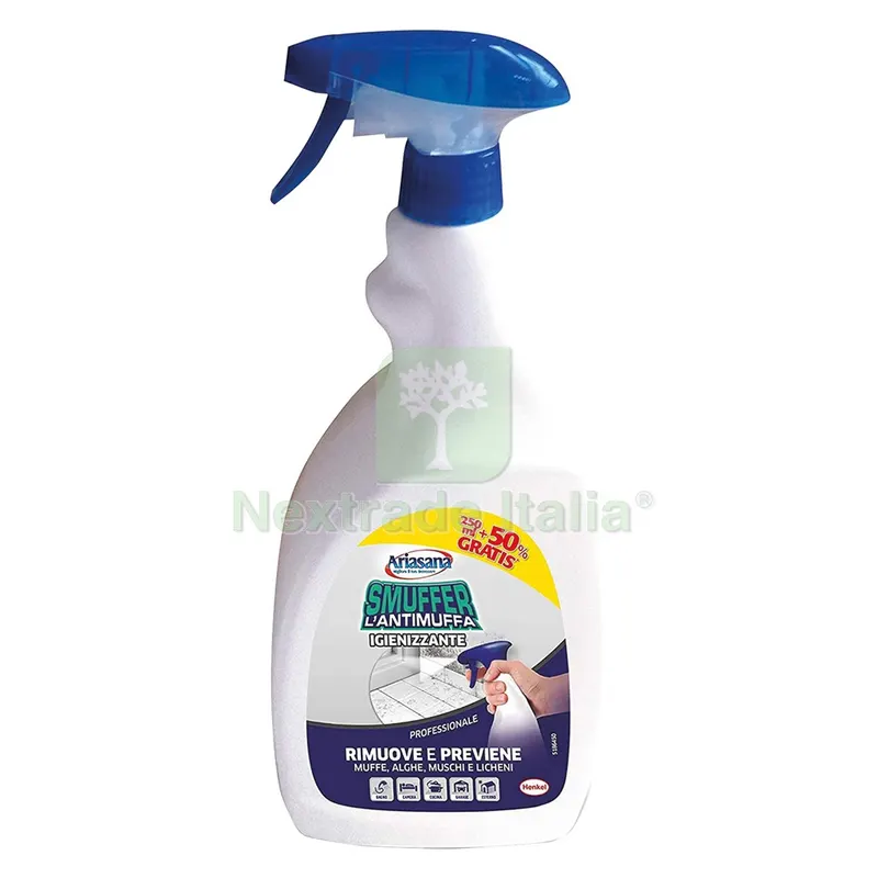 10PZ Detergente Antimuffa Ariasana Smuffer 'professiona 250 ml + 50% gratis — Scarichi e sifoni — rif. FERX.805731NLM 10PZ Detergente Antimuffa Ariasana Smuffer 'professiona 250 ml + 50% gratis — Scarichi e sifoni — rif. FERX.805731NLM