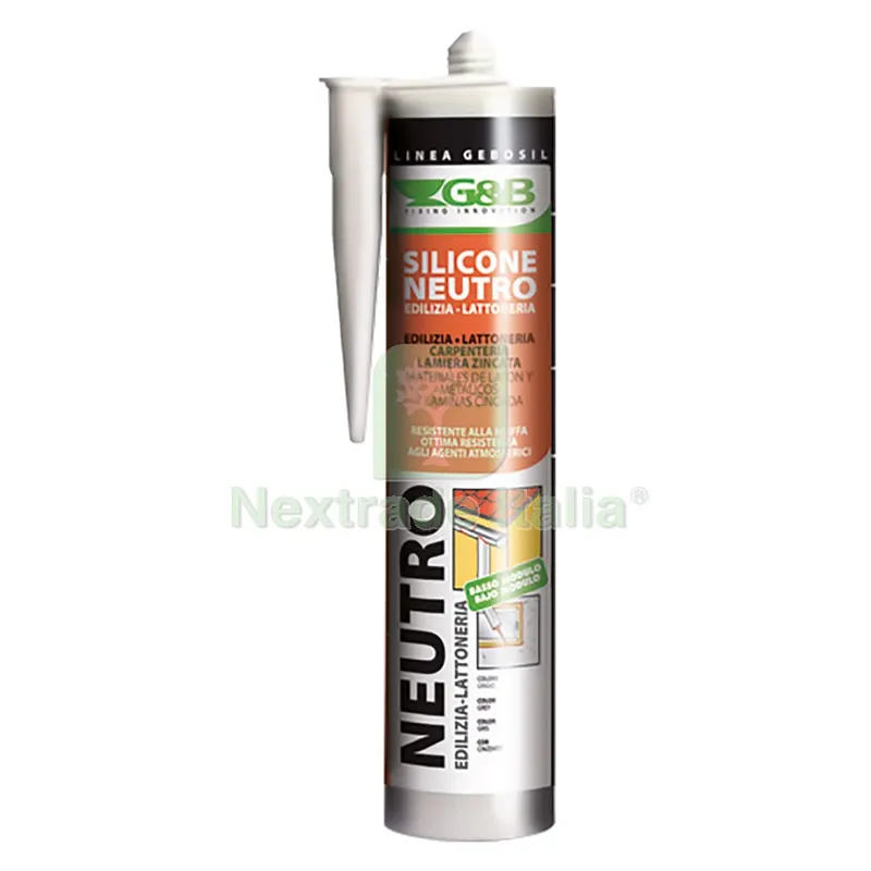 SILICONE NEUTRO PER LATTONERIA 'GEBOSIL' rame ml 310 — Adesivi e sigillanti — rif. FERX.9007864NLM