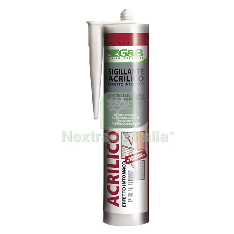 24PZ Silicone Acrilico Effetto Ruvido 'gebosil' bianco ml 310 — Adesivi e sigillanti — rif. FERX.9007890NLM 24PZ Silicone Acrilico Effetto Ruvido 'gebosil' bianco ml 310 — Adesivi e sigillanti — rif. FERX.9007890NLM