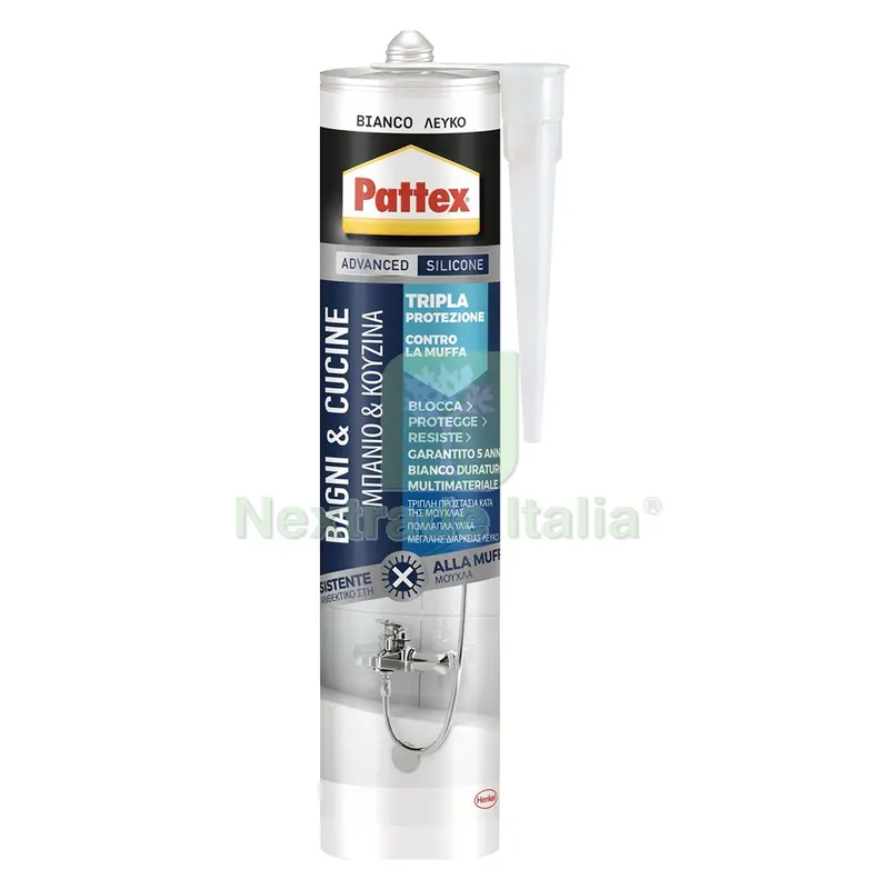 12PZ PATTEX BAGNI & CUCINE '3X PROTECTION' — Adesivi e sigillanti — rif. FERX.9000710NLM 12PZ PATTEX BAGNI & CUCINE '3X PROTECTION' — Adesivi e sigillanti — rif. FERX.9000710NLM