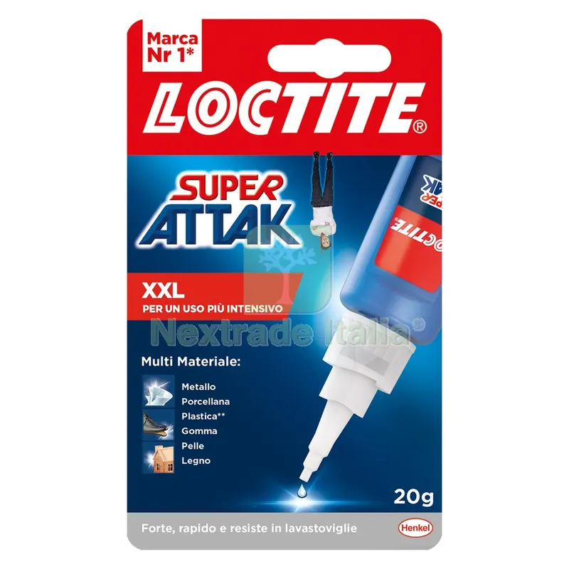 12PZ SUPER ATTAK 'PROFESSIONAL' gr. 20 — Adesivi e sigillanti — rif. FERX.9001270NLM 12PZ SUPER ATTAK 'PROFESSIONAL' gr. 20 — Adesivi e sigillanti — rif. FERX.9001270NLM