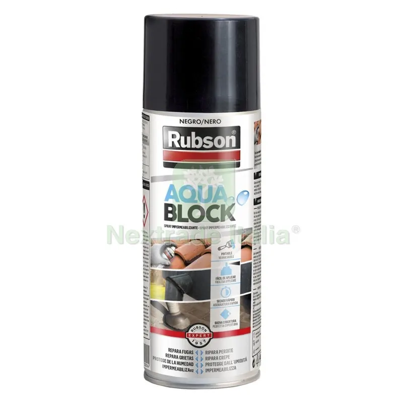 6PZ Impermeabilizzante Spray 'aqua Block' ml 300 — Isolanti e reti — rif. FERX.9008178NLM