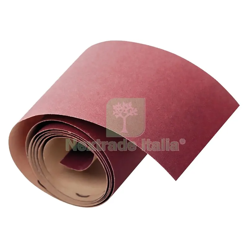 CARTA SPAZIATA ROTOLO 'GB55' grana 60 - mm. 120 x 50 mt — Punte, frese e dischi — rif. FERX.9007142NLM CARTA SPAZIATA ROTOLO 'GB55' grana 60 - mm. 120 x 50 mt — Punte, frese e dischi — rif. FERX.9007142NLM