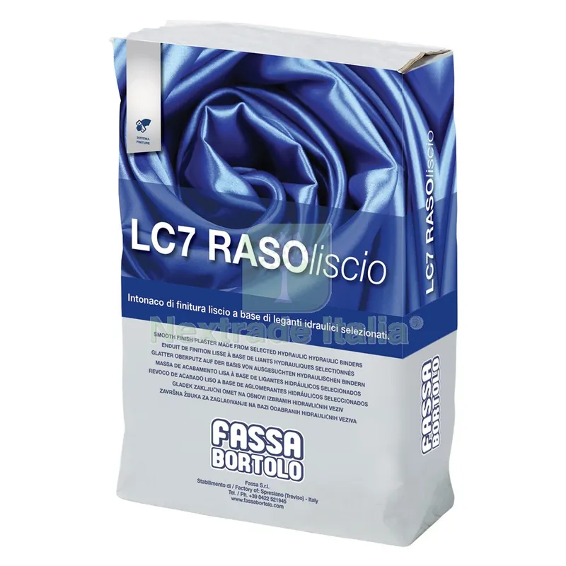5PZ Intonaco di Finitura 'LC7 Rasoliscio' Kg. 4 — Cemento, malte e collanti edili — rif. FERX.9026330NLM