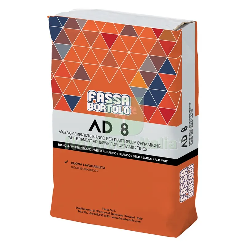 5PZ COLLANTE MONOCOMPONENTE 'AD8' Kg. 5 — Adesivi e sigillanti — rif. FERX.9026380NLM