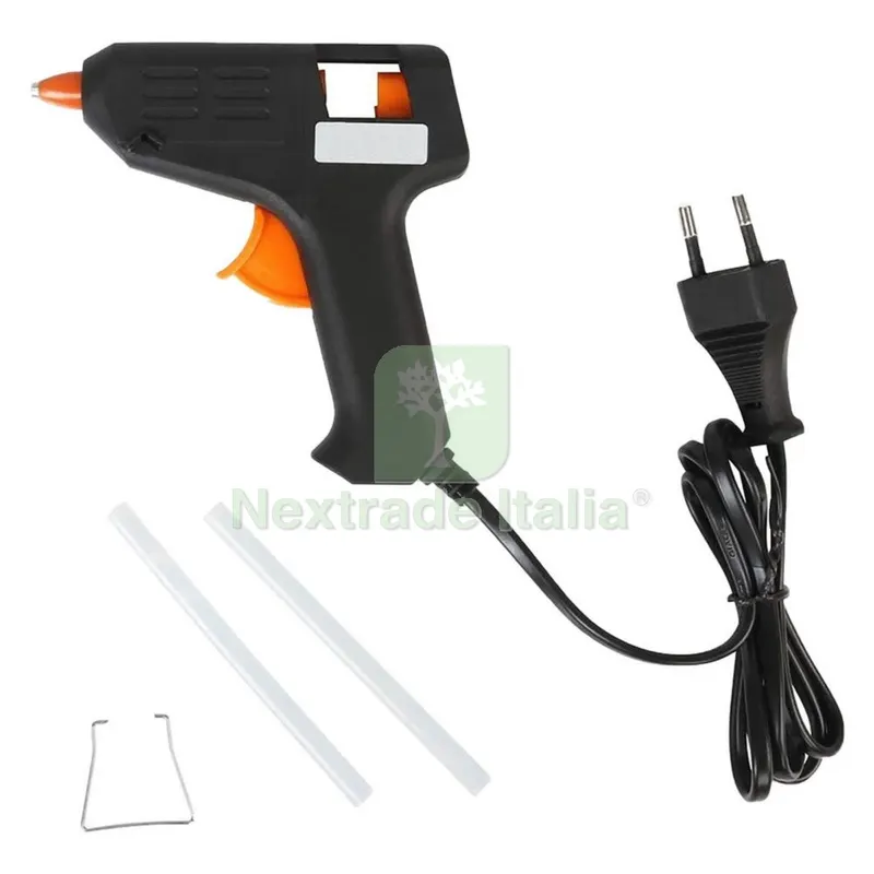 SPRUZZATORE TERMOCOLLANTE ''UNK'' UNK10-7 10 W per colla ø mm 7 — Spatole e attrezzi per stesura — rif. FERX.5107540NLM