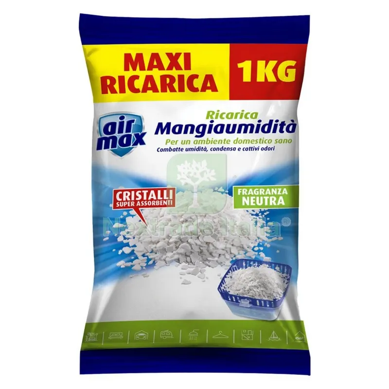 12CF Sali Assorbiumidita' per 'AIR Max Vortex' gr. 900 + 450 gratis - neutra — Casalinghi e organizzazione — rif. FERX.9120840NLM