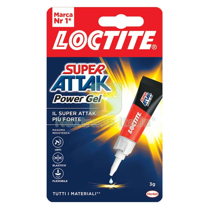 24PZ SUPER ATTAK 'POWER GEL' gr.3 — Adesivi e sigillanti — rif. FERX.9001103NLM