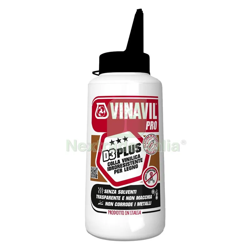 Colla Vinilica 'vinavil Pro D3 Plus' gr. 750 — Adesivi e sigillanti — rif. FERX.9120520NLM Colla Vinilica 'vinavil Pro D3 Plus' gr. 750 — Adesivi e sigillanti — rif. FERX.9120520NLM