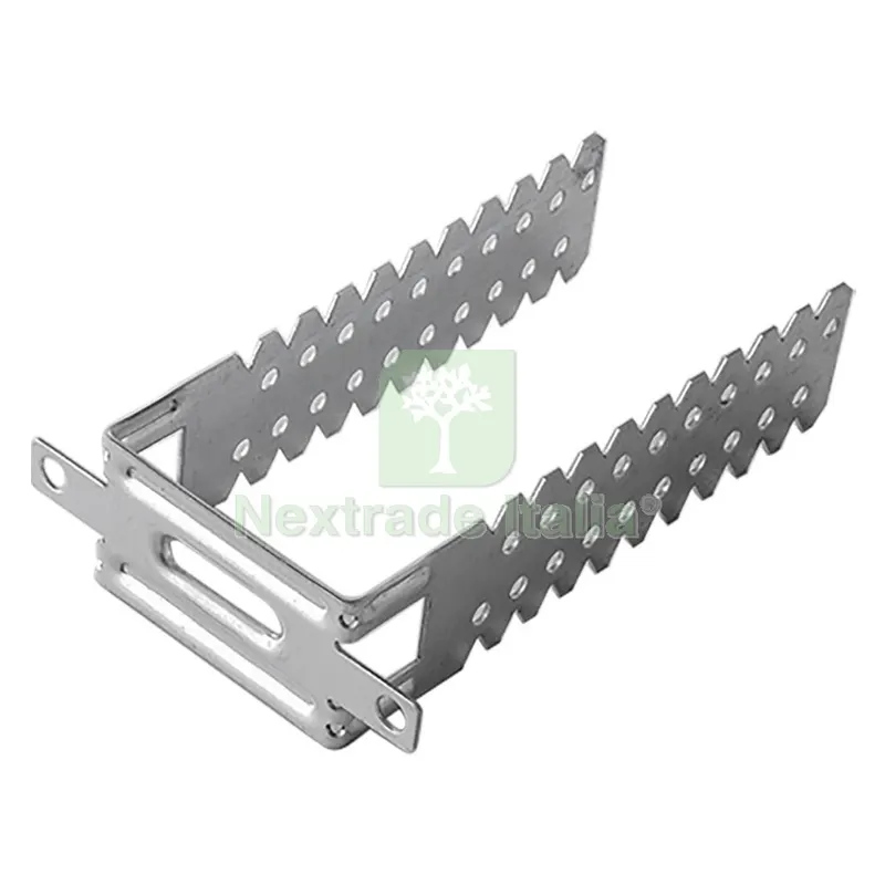 100PZ STAFFA UNIVERSALE PER MONTANTI distanziatura parete 3-12 cm / spessore 0,8 mm — Pannelli e tavole in legno — rif. FERX.9002736NLM 100PZ STAFFA UNIVERSALE PER MONTANTI distanziatura parete 3-12 cm / spessore 0,8 mm — Pannelli e tavole in legno — rif. FERX.9002736NLM