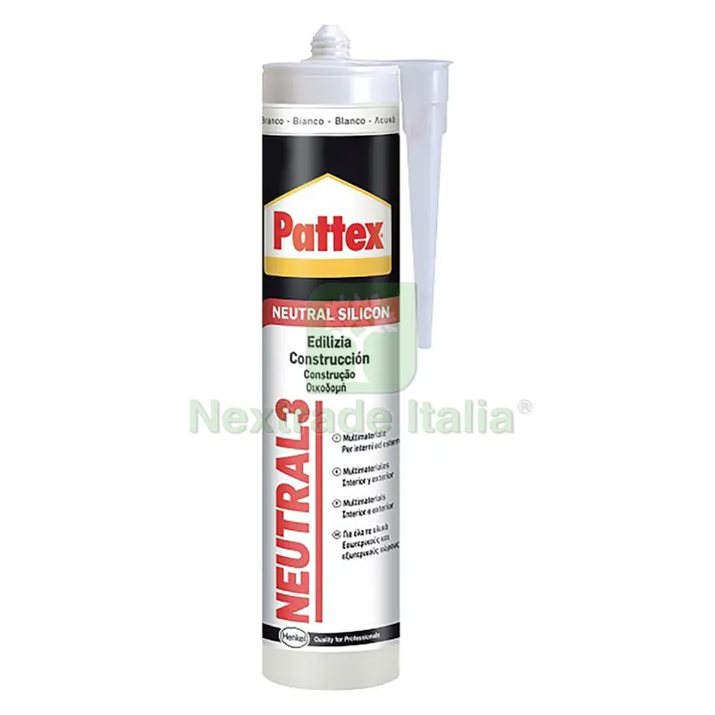 Silicone Neutro per Edilizia 'neutral 3' ml 280 - trasparente — Adesivi e sigillanti — rif. FERX.9008290NLM
