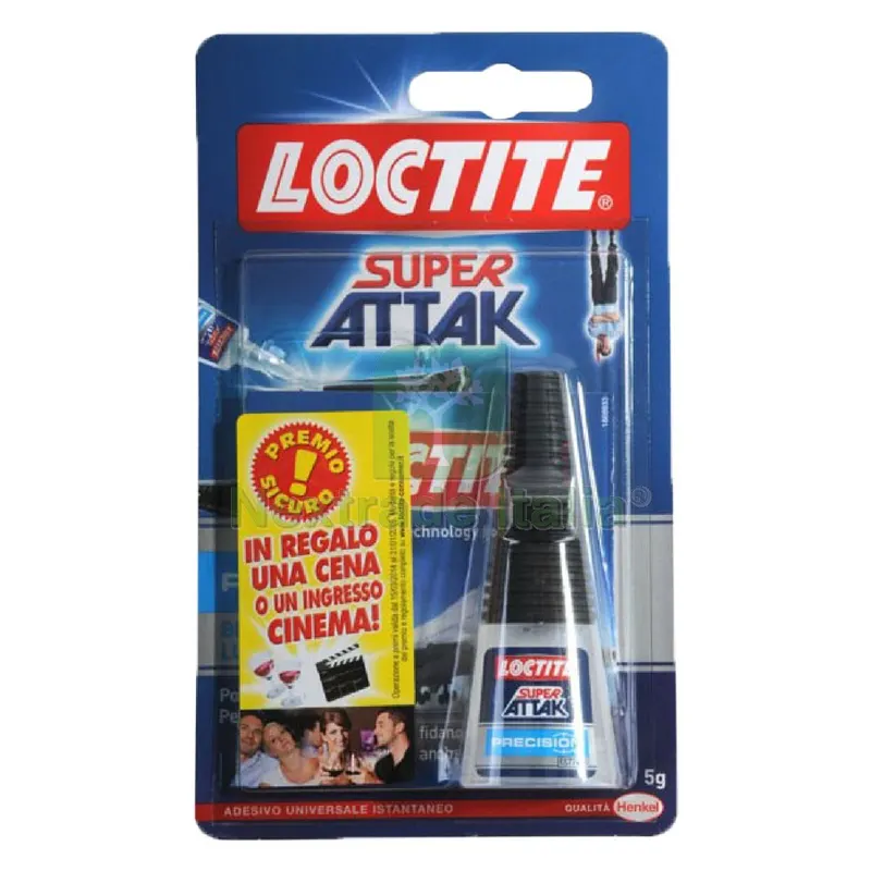 24PZ Super Attak 'precision' gr. 5 - (promo + 50% gratis) — Adesivi e sigillanti — rif. FERX.9001462NLM 24PZ Super Attak 'precision' gr. 5 - (promo + 50% gratis) — Adesivi e sigillanti — rif. FERX.9001462NLM