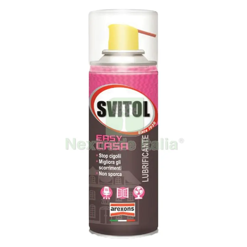 SBLOCCANTE SPRAY 'SVITOL CASA' ml 200 — Lubrificanti e oli — rif. FERX.9200412NLM SBLOCCANTE SPRAY 'SVITOL CASA' ml 200 — Lubrificanti e oli — rif. FERX.9200412NLM