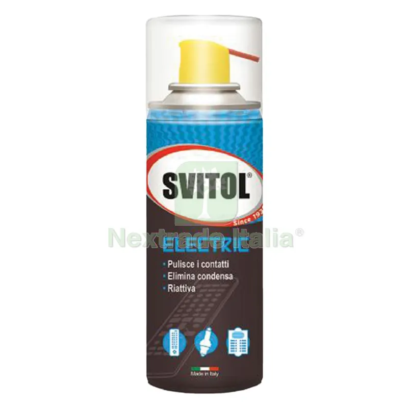 Sbloccante Spray 'svitol Elettric' ml 200 — Lubrificanti e oli — rif. FERX.9200416NLM Sbloccante Spray 'svitol Elettric' ml 200 — Lubrificanti e oli — rif. FERX.9200416NLM