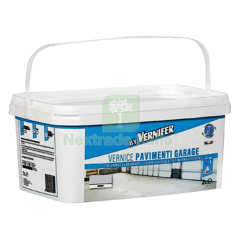 Vernice Base Acqua Pavimenti Garage 'vernifer' Lt. 2 - grigio (4815) — Vernici e smalti — rif. FERX.9300860NLM Vernice Base Acqua Pavimenti Garage 'vernifer' Lt. 2 - grigio (4815) — Vernici e smalti — rif. FERX.9300860NLM