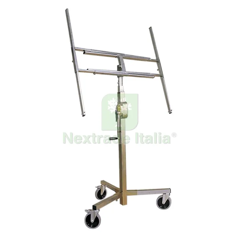 Alzalastre Telescopico a Cremagliera portata max 50 kg — Materiali e teli da cantiere — rif. FERX.5138390NLM Alzalastre Telescopico a Cremagliera portata max 50 kg — Materiali e teli da cantiere — rif. FERX.5138390NLM