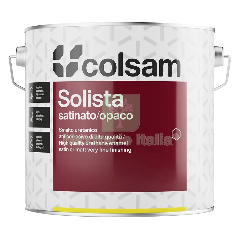 6PZ Smalto Sintetico Satinato 'solista' Lt. 0,750 Bianco — Vernici e smalti — rif. FERX.9011144NLM