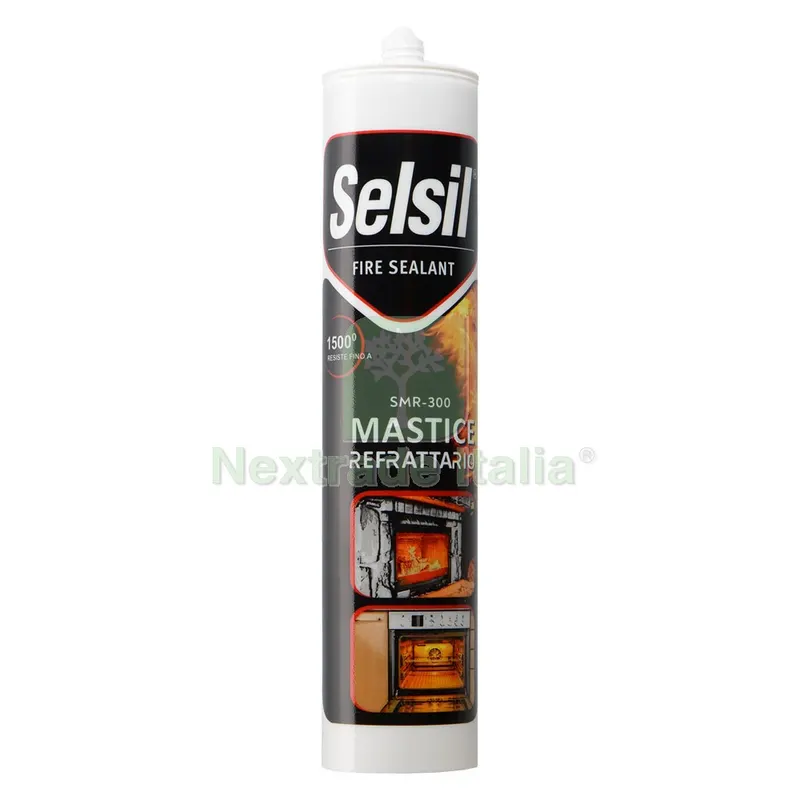 12PZ SIGILLANTE REFRATTARIO 'SMR-300' ml 300 - colore nero — Adesivi e sigillanti — rif. FERX.9007954NLM 12PZ SIGILLANTE REFRATTARIO 'SMR-300' ml 300 - colore nero — Adesivi e sigillanti — rif. FERX.9007954NLM