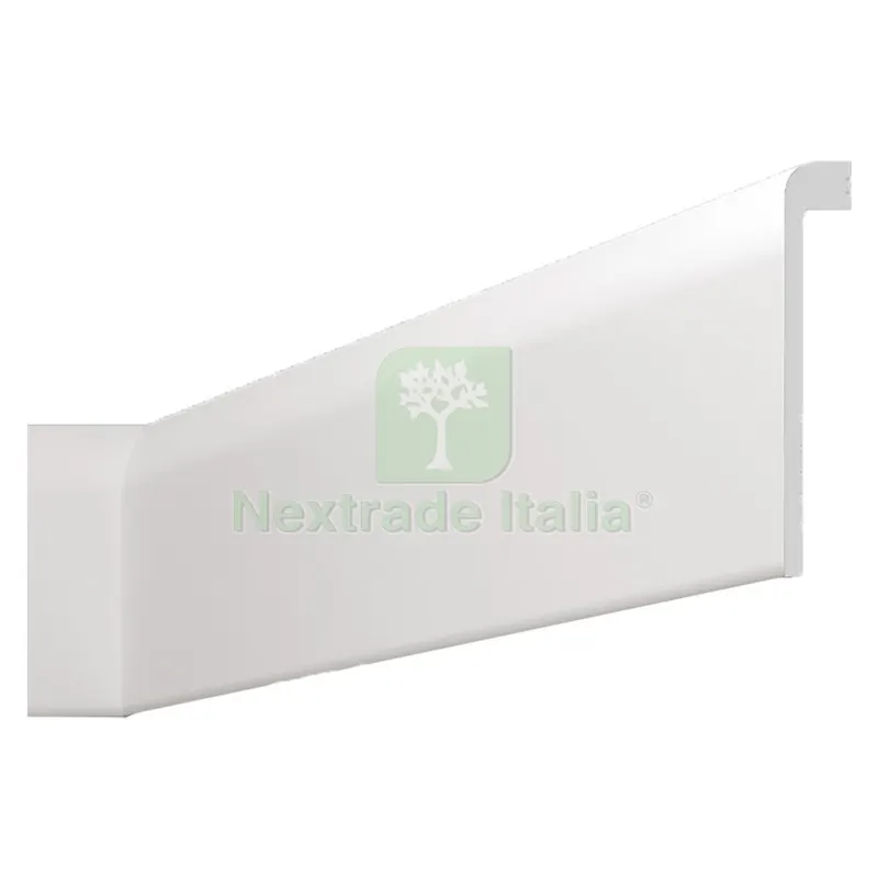 11PZ Copri Battiscopa Decorativo Serie 'luxstyl' mod. 'L12022' - mm 22 x 12 — Profili e angolari decorativi — rif. FERX.9131314NLM 11PZ Copri Battiscopa Decorativo Serie 'luxstyl' mod. 'L12022' - mm 22 x 12 — Profili e angolari decorativi — rif. FERX.9131314NLM