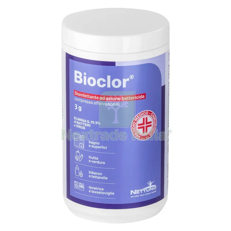 6PZ Disinfettante Cloroattivo 'bioclor' gr 500 — Tempo libero outdoor — rif. FERX.9007282NLM 6PZ Disinfettante Cloroattivo 'bioclor' gr 500 — Tempo libero outdoor — rif. FERX.9007282NLM