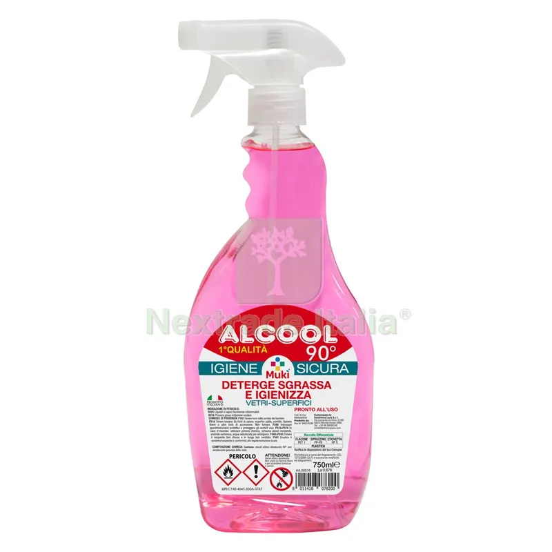 20PZ Alcool Etilico Denaturato '1 Qualita' 90 -°' Lt. 0,5 - 90 % vol. - bottiglia — Scarichi e sifoni — rif. FERX.9024692NLM