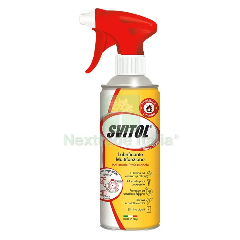 Sbloccante Formula Liquida 'svitol' ml 400 — Lubrificanti e oli — rif. FERX.9200147NLM Sbloccante Formula Liquida 'svitol' ml 400 — Lubrificanti e oli — rif. FERX.9200147NLM
