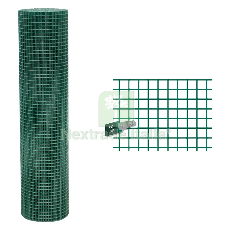 RETE ELETTROSALDATA PLASTIFICATA H 60 cm - 6 x 6 mm - F.1,0 — Reti e recinzioni — rif. FERX.1085602NLM