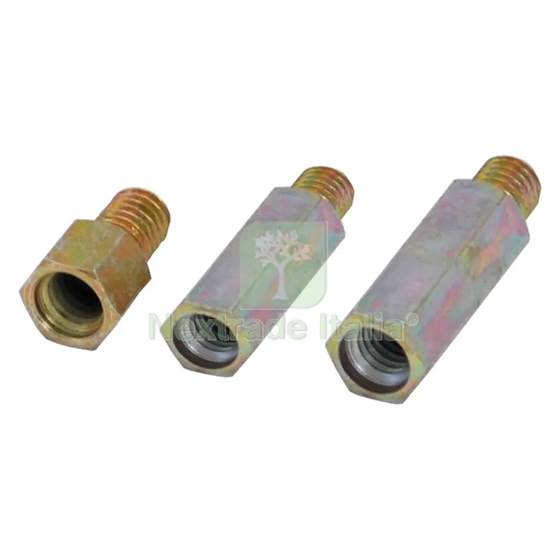 10PZ DISTANZIATORE PER COLLARI TUBI PLUVIALI cm. 3 — Minuteria metallica — rif. FERX.108482NLM