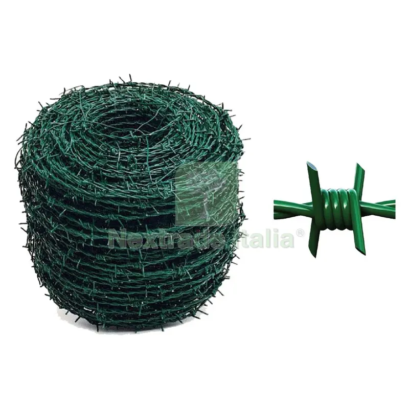 FILO SPINATO PLASTIFICATO 100 metri — Interruttori e prese — rif. FERX.1075032NLM