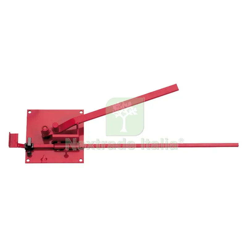 Piastra Piegastaffe 'mirto' mm 12 Mirto — Utensili muratura — rif. FERX.100734NLM Piastra Piegastaffe 'mirto' mm 12 Mirto — Utensili muratura — rif. FERX.100734NLM