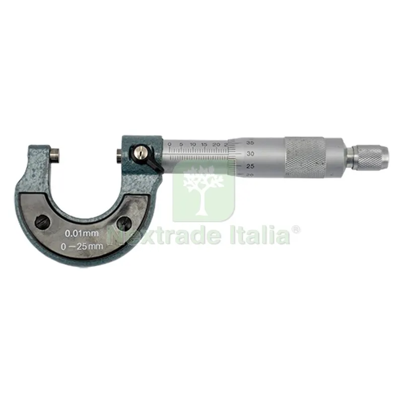 MICROMETRO DI PRECISIONE mm. 0-25 — Misurazione e taglio manuale — rif. FERX.514832NLM MICROMETRO DI PRECISIONE mm. 0-25 — Misurazione e taglio manuale — rif. FERX.514832NLM