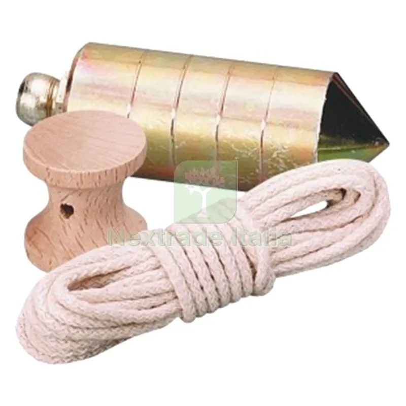 PIOMBO PER MURATORE CON FILO gr. 200 — Utensili muratura — rif. FERX.1020510NLM PIOMBO PER MURATORE CON FILO gr. 200 — Utensili muratura — rif. FERX.1020510NLM