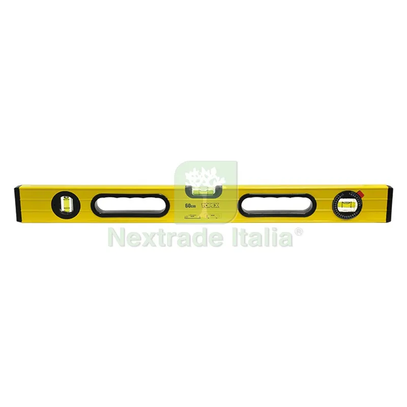 LIVELLA A TRE BOLLE cm 60 codice 101857 — Misurazione e taglio manuale — rif. FERX.101857NLM LIVELLA A TRE BOLLE cm 60 codice 101857 — Misurazione e taglio manuale — rif. FERX.101857NLM