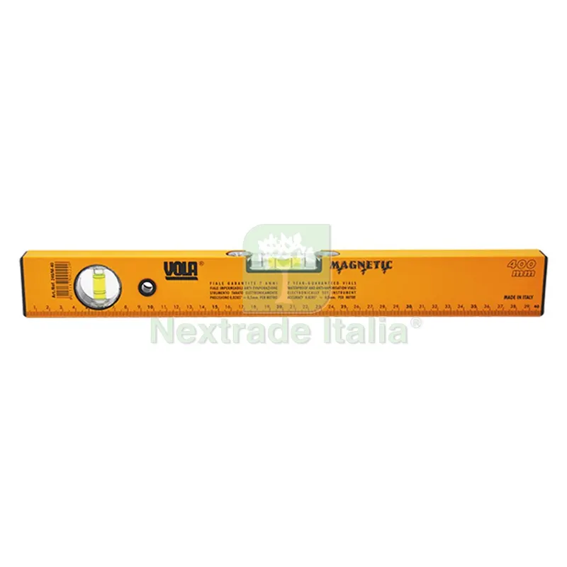 LIVELLA A DUE BOLLE MAGNETICA cm 100 — Misurazione e taglio manuale — rif. FERX.101666NLM LIVELLA A DUE BOLLE MAGNETICA cm 100 — Misurazione e taglio manuale — rif. FERX.101666NLM