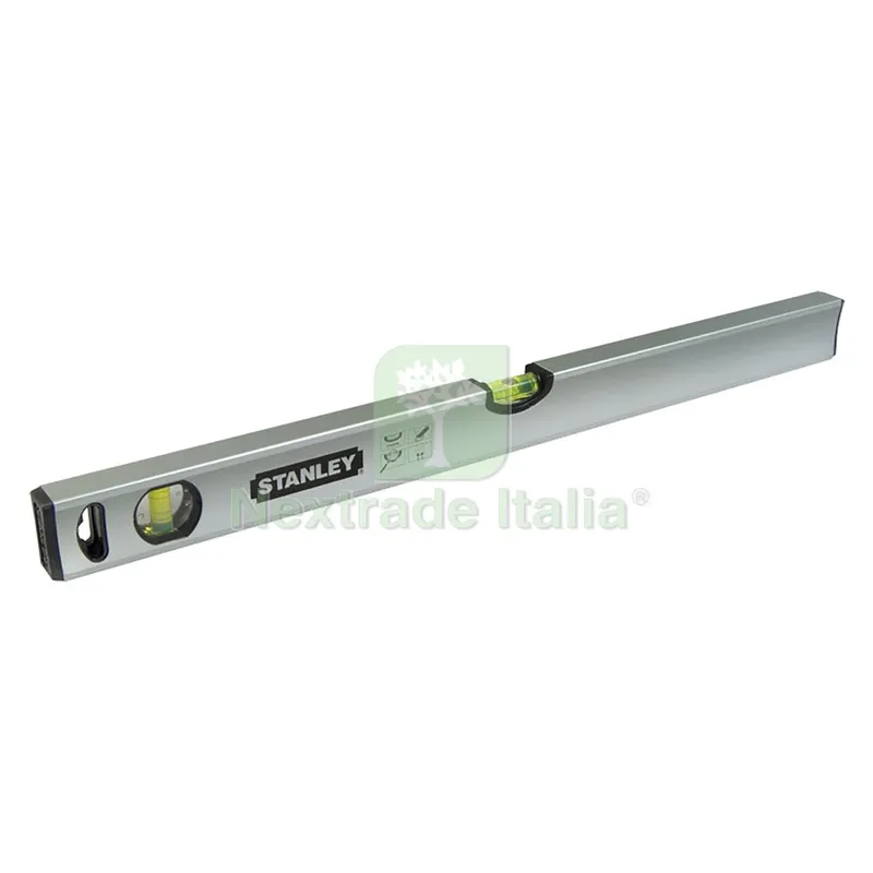 LIVELLA CLASSIC MAGNETICA 'STHT1' cm. 80 - 2 bolle / 2 magneti -43112 — Misurazione e taglio manuale — rif. FERX.1019324NLM LIVELLA CLASSIC MAGNETICA 'STHT1' cm. 80 - 2 bolle / 2 magneti -43112 — Misurazione e taglio manuale — rif. FERX.1019324NLM