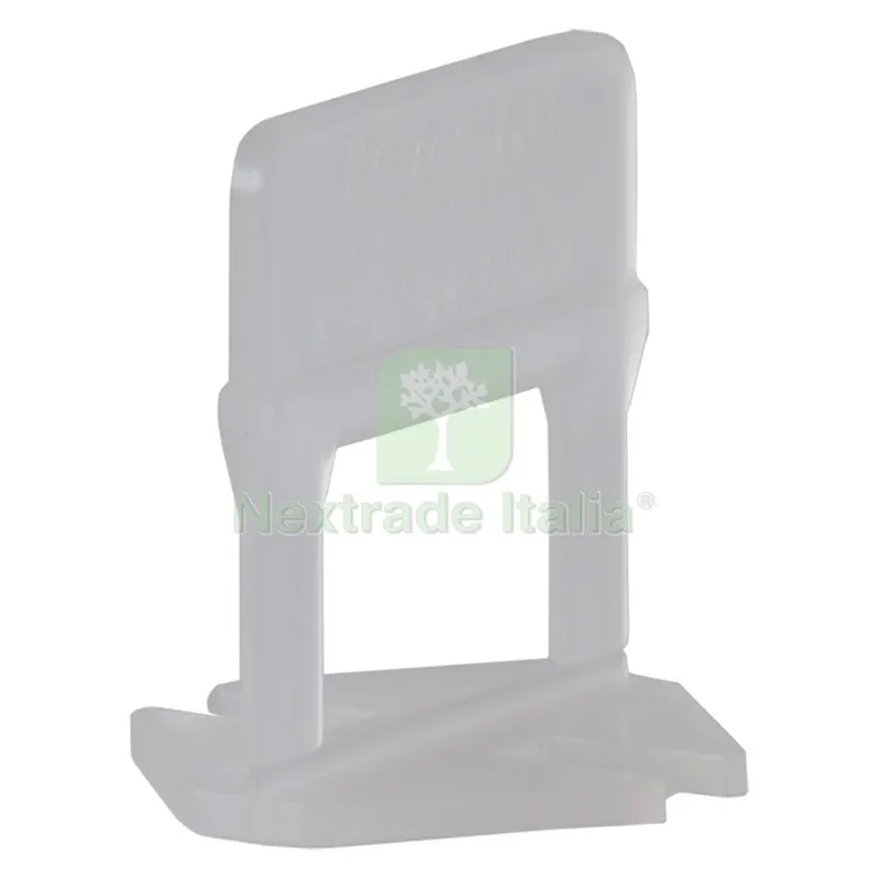 BASE LIVELLANTE CON FERITOIA PER CUNEO H. mm 20 - fuga 1,5 mm - cf. 200 pz — Misurazione e taglio manuale — rif. FERX.102558NLM BASE LIVELLANTE CON FERITOIA PER CUNEO H. mm 20 - fuga 1,5 mm - cf. 200 pz — Misurazione e taglio manuale — rif. FERX.102558NLM