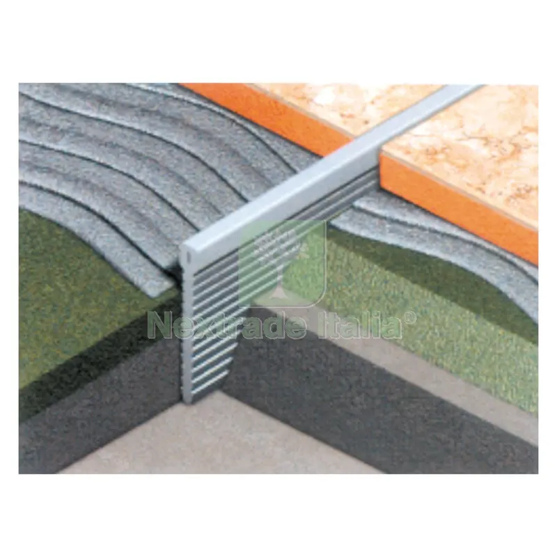 25PZ GIUNTO DI DILATAZIONE PER PAVIMENTI mm 5 x 26 cm 200 — Tubi e raccordi — rif. FERX.103116NLM