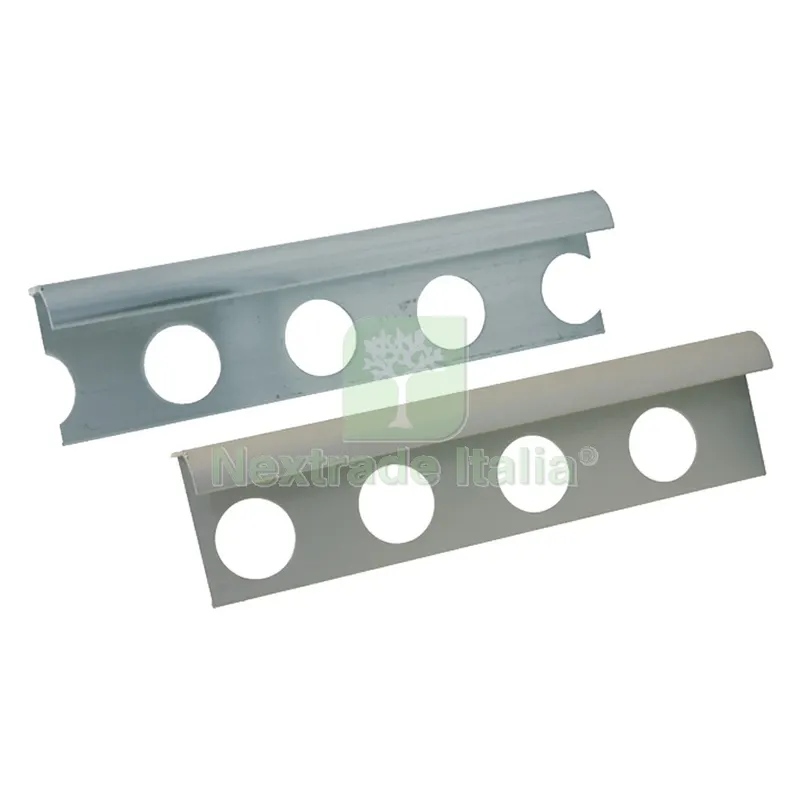 15PZ PROFILO JOLLY PER PIASTRELLE mm 10 cm 250 lucido codice 1031126 — Isolanti e reti — rif. FERX.1031126NLM